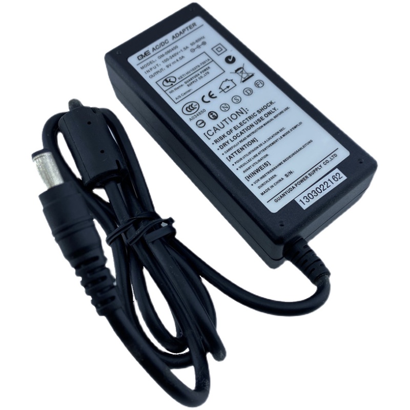 *Brand NEW* 100-240V 50/60Hz GVE GM-090400 9V 4A AC DC ADAPTER POWER SUPPLY